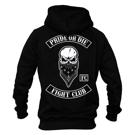 PRIDE OR DIE fight club hoodie -black